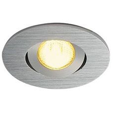 Точечный светильник с плафонами алюминия цвета SLV 113976