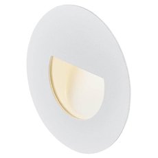 Встраиваемый в стену светильник с арматурой белого цвета, плафонами белого цвета SLV 1002922