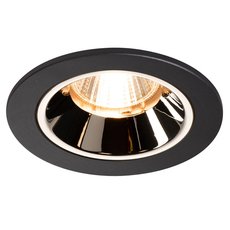 Точечный светильник с арматурой чёрного цвета, металлическими плафонами SLV 1003798