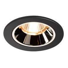 Точечный светильник с арматурой чёрного цвета, металлическими плафонами SLV 1003819