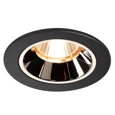 Точечный светильник с металлическими плафонами чёрного цвета SLV 1003822