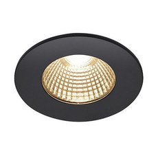 Точечный светильник с арматурой чёрного цвета, плафонами прозрачного цвета SLV 1002098