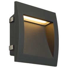 Светильник для уличного освещения с арматурой чёрного цвета SLV 233615
