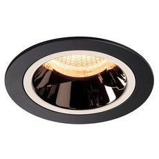 Точечный светильник с арматурой чёрного цвета, металлическими плафонами SLV 1003867