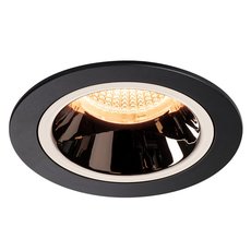 Точечный светильник с арматурой чёрного цвета, металлическими плафонами SLV 1003891