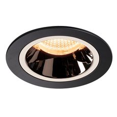 Точечный светильник с арматурой чёрного цвета, металлическими плафонами SLV 1003897