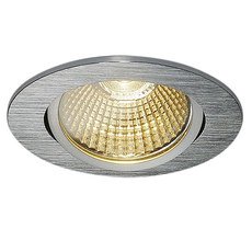 Точечный светильник с металлическими плафонами алюминия цвета SLV 1001990