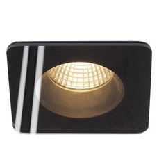 Точечный светильник с арматурой чёрного цвета, плафонами прозрачного цвета SLV 114450