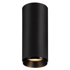 Точечный светильник с арматурой чёрного цвета, металлическими плафонами SLV 1004122