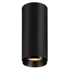 Точечный светильник с арматурой чёрного цвета, металлическими плафонами SLV 1004130