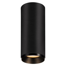 Точечный светильник с арматурой чёрного цвета, металлическими плафонами SLV 1004139