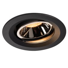 Точечный светильник с металлическими плафонами чёрного цвета SLV 1003582