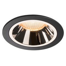Точечный светильник с арматурой чёрного цвета, металлическими плафонами SLV 1003915