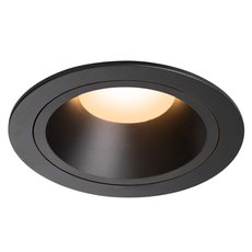Точечный светильник с металлическими плафонами чёрного цвета SLV 1003919