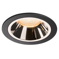 Точечный светильник с арматурой чёрного цвета, металлическими плафонами SLV 1003921