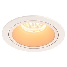 Точечный светильник с арматурой белого цвета, металлическими плафонами SLV 1003929