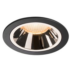 Точечный светильник с арматурой чёрного цвета, металлическими плафонами SLV 1003939