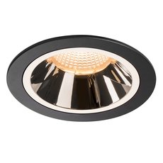Точечный светильник с арматурой чёрного цвета, металлическими плафонами SLV 1003945