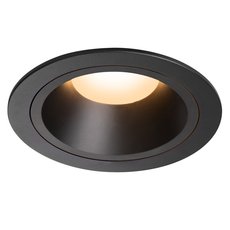 Точечный светильник с арматурой чёрного цвета, плафонами чёрного цвета SLV 1003964