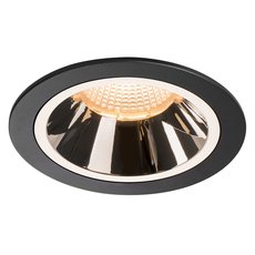 Точечный светильник с арматурой чёрного цвета, металлическими плафонами SLV 1003969