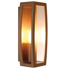 Светильник для уличного освещения с арматурой коричневого цвета, плафонами прозрачного цвета SLV 230657