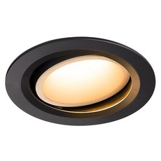 Точечный светильник с арматурой чёрного цвета, металлическими плафонами SLV 1003632