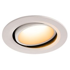 Точечный светильник с арматурой белого цвета, плафонами белого цвета SLV 1003644