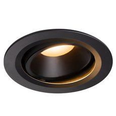 Точечный светильник с арматурой чёрного цвета, металлическими плафонами SLV 1003652