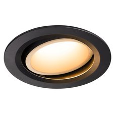 Точечный светильник с арматурой чёрного цвета, металлическими плафонами SLV 1003653