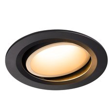 Точечный светильник с металлическими плафонами чёрного цвета SLV 1003656