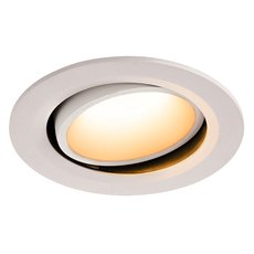 Точечный светильник с арматурой белого цвета, металлическими плафонами SLV 1003668