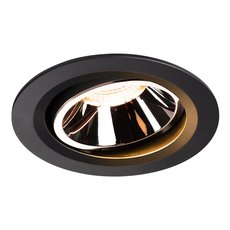 Точечный светильник с арматурой чёрного цвета, металлическими плафонами SLV 1003675