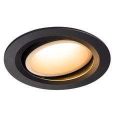Точечный светильник с металлическими плафонами чёрного цвета SLV 1003677