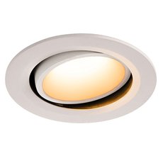 Точечный светильник с арматурой белого цвета, плафонами белого цвета SLV 1003686