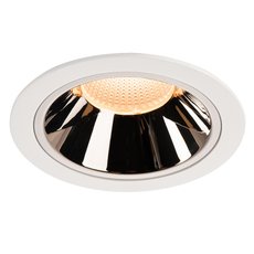 Точечный светильник с арматурой белого цвета, металлическими плафонами SLV 1004005