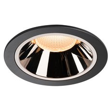 Точечный светильник с арматурой чёрного цвета, металлическими плафонами SLV 1004011
