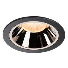 Точечный светильник с арматурой чёрного цвета, металлическими плафонами SLV 1004014