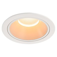 Точечный светильник с арматурой белого цвета, плафонами белого цвета SLV 1004028
