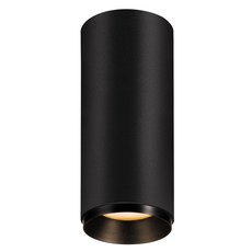 Точечный светильник с арматурой чёрного цвета, металлическими плафонами SLV 1004427