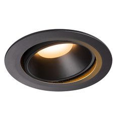 Точечный светильник с арматурой чёрного цвета SLV 1003697
