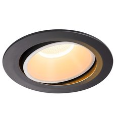 Точечный светильник с металлическими плафонами чёрного цвета SLV 1003752