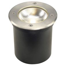 Светильник для уличного освещения с арматурой никеля цвета, плафонами прозрачного цвета SLV 227600