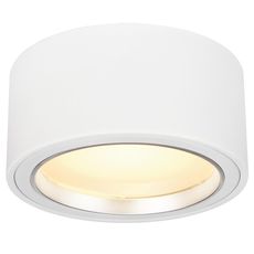 Точечный светильник с стеклянными плафонами белого цвета SLV 161461