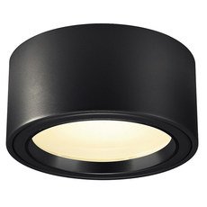 Точечный светильник с арматурой чёрного цвета, пластиковыми плафонами SLV 1001939