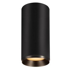 Точечный светильник с арматурой чёрного цвета, плафонами чёрного цвета SLV 1004602