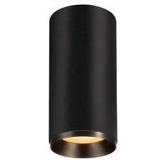 Точечный светильник с арматурой чёрного цвета, металлическими плафонами SLV 1004610