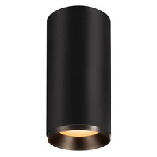 Точечный светильник с арматурой чёрного цвета, металлическими плафонами SLV 1004618