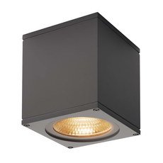 Светильник для уличного освещения с арматурой чёрного цвета SLV 234535