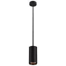Светильник с арматурой чёрного цвета, плафонами чёрного цвета SLV 1004642
