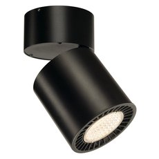 Точечный светильник с арматурой чёрного цвета, металлическими плафонами SLV 1003283